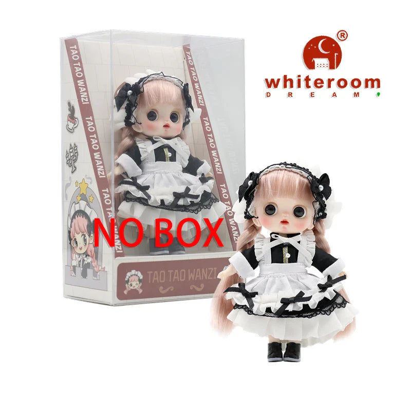 Mini Ob11 Bjd Doll Accessories Obitsu 11 Clothes Dolls For Girls Boy Toys Baby Kawaii Anime Toy Cute Items Miniature Costume