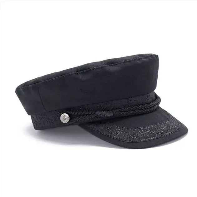 Large size navy cap small head flat hat army hat big bone sun cap men plus size military caps 54cm 56cm 57.5cm 59cm 60-62cm