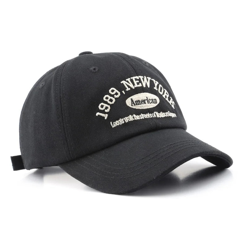New Letters Embroidery Unisex Baseball Hats For Men Women Soft Cotton Snapback Cap Outdoor Sports Dad Trucker Hat Casquette
