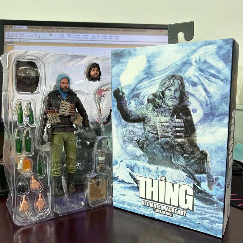 NECA Figure The Thing Ultimate MacReady V.3 (Last Stand) Action Figure Model Toys Joint Movable Doll Collection Figure