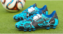 Childrens Soccer Shoes for Boy Indoor Turf Training Outdoor Sports Fast Football Shoes