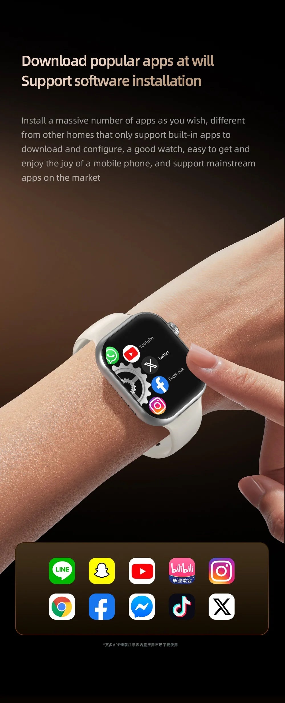 NEW Arrival S11 Plus Smartwatch 5G Sim Card Android 12.0 With 512GB Rom 190° Rotating Camera GPS WIFI 2.29'' Amoled Smart Watch
