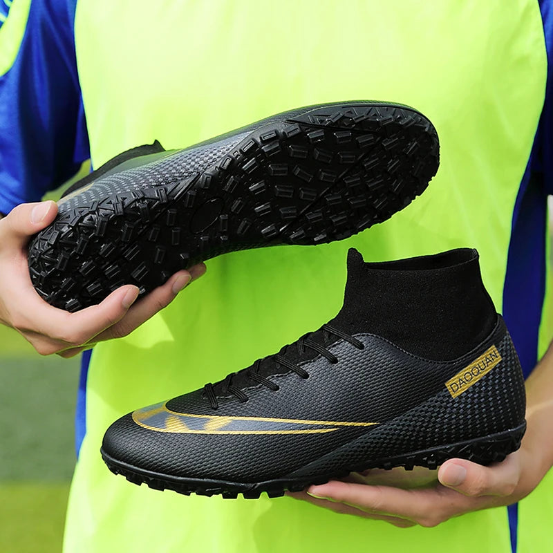 Men's Quality Football Boots Assassin Chuteira Campo TF/AG Football Shoes Futsal