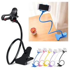 Universal Lazy Bracket Mobile Phone Holder Gooseneck Stand Stents Flexible Bed Desk