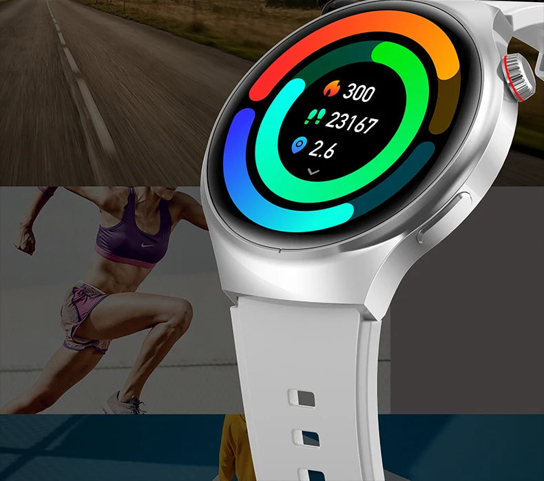 2025 New Smart Watch 6 Pro AMOLED 1.46 inch NFC Heart Rate Monitoring IP68 Bluetooth call Smartwatch Suitable For Android IOS