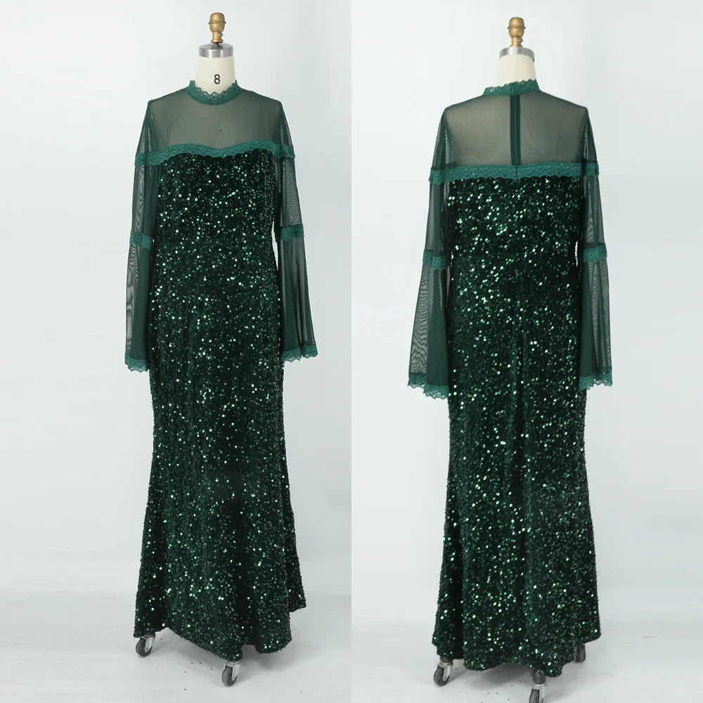 Evening wear Dresses: Plus Size Evening Dresses Fashion Women