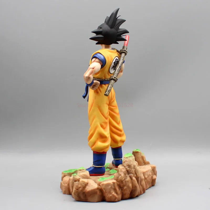 Dragon Ball Dream Super Saiyan Son Goku Somersault Cloud Standing Collection Action Figure Statue Anime Model Ornaments Toy Gift