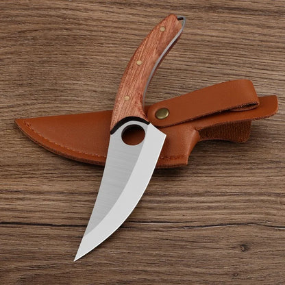 Forged Multi-purpose Knives with Hammer Pattern Butcher Boning Knife Sharp