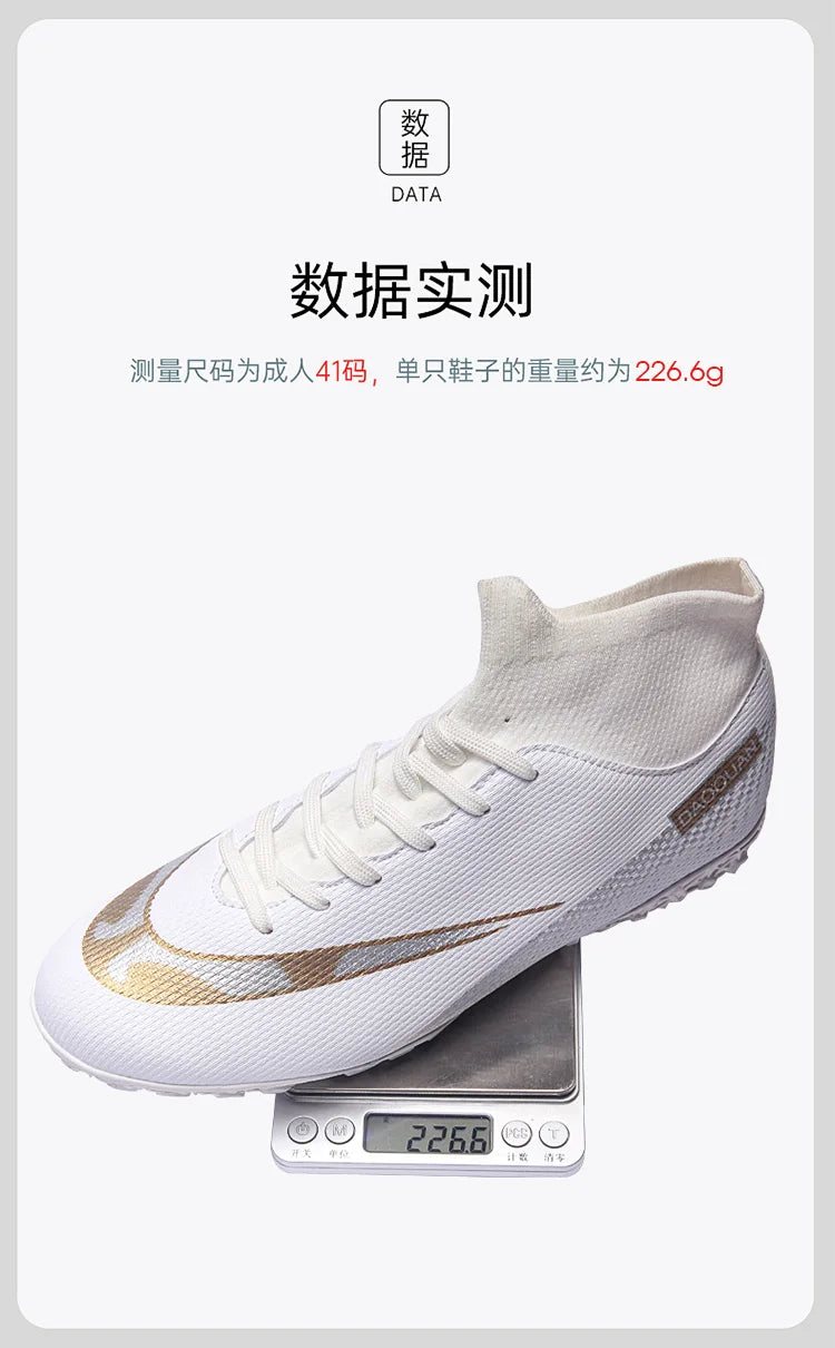 Men's Quality Football Boots Assassin Chuteira Campo TF/AG Football Shoes Futsal