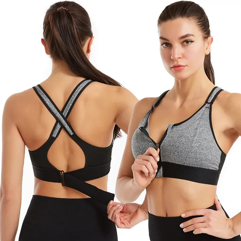 Sports Bras For Women Elastic Fitness Athletic Brassiere Slim Yoga Crop Top