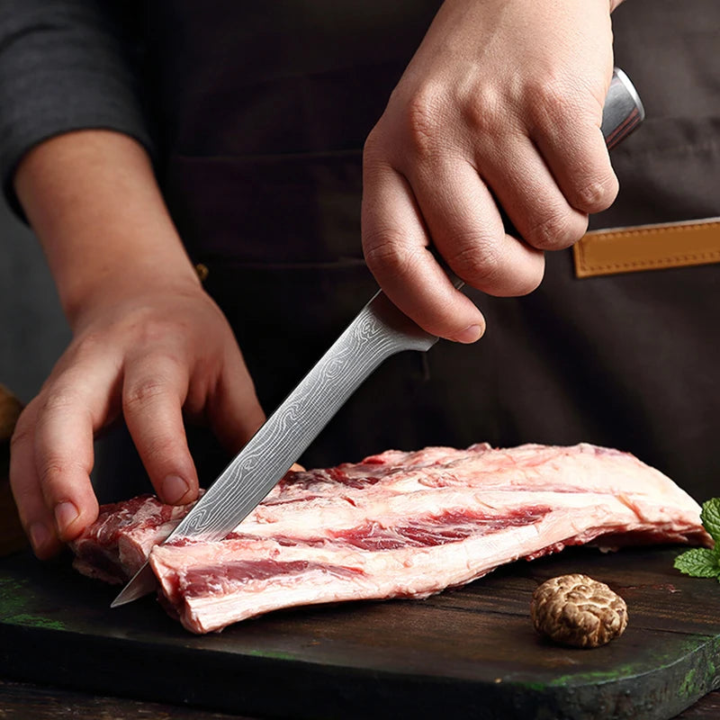 Professional Japanese Boning Knife Forged Boning Kitchen Knives Slicing Meat