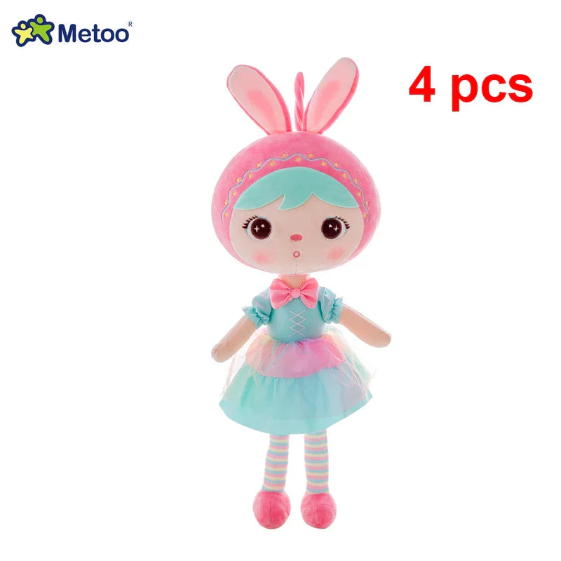 Stuffed Doll Soft Rabbit Toy Kits Baby Girls Plushies Metoo Angela Dolls