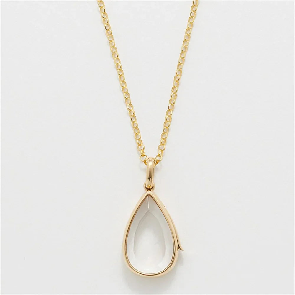 Open Pendant Necklace for Women Girls Simple Fashion DIY Accessory Necklace 2025 New Trendy Cute Choker Necklace Jewelry Gift