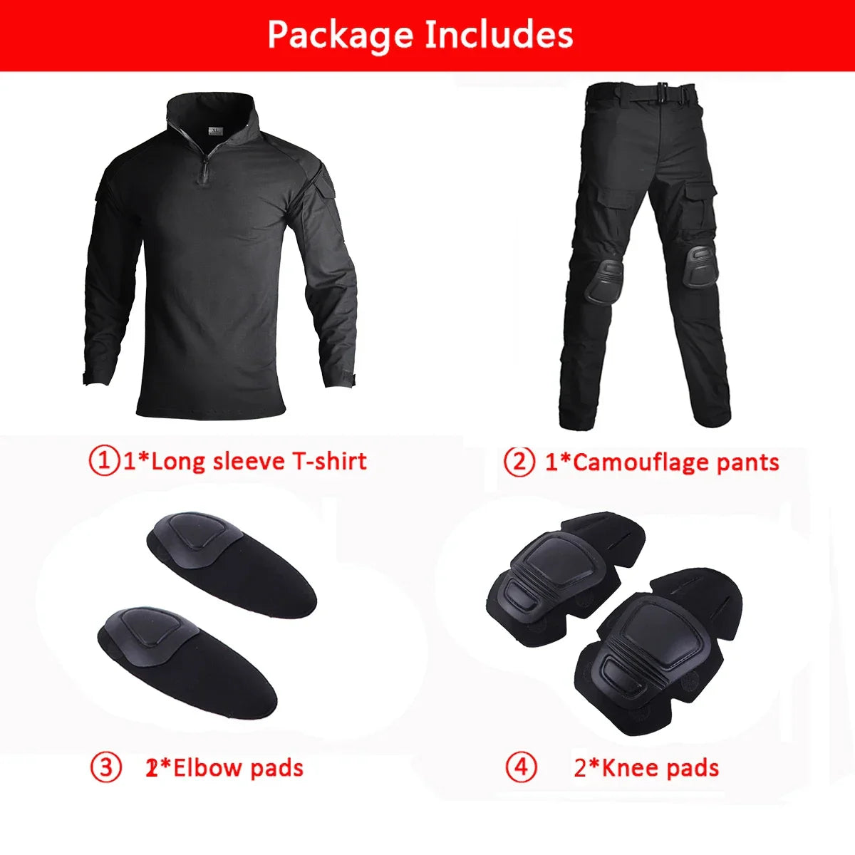 Camo Tactical Uniform Airsoft Ripstop Suit Multi Pocket Suits Hunting Pants Men Trainning Shirts Airsoft Paintball Clothes Sets