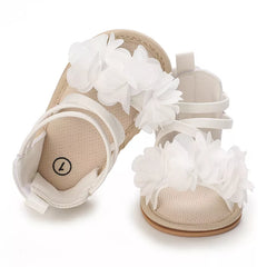 Summer Infant Baby Girl Fashion Shoes Toddler Flats Sandals Soft Rubber Sole Anti-Slip