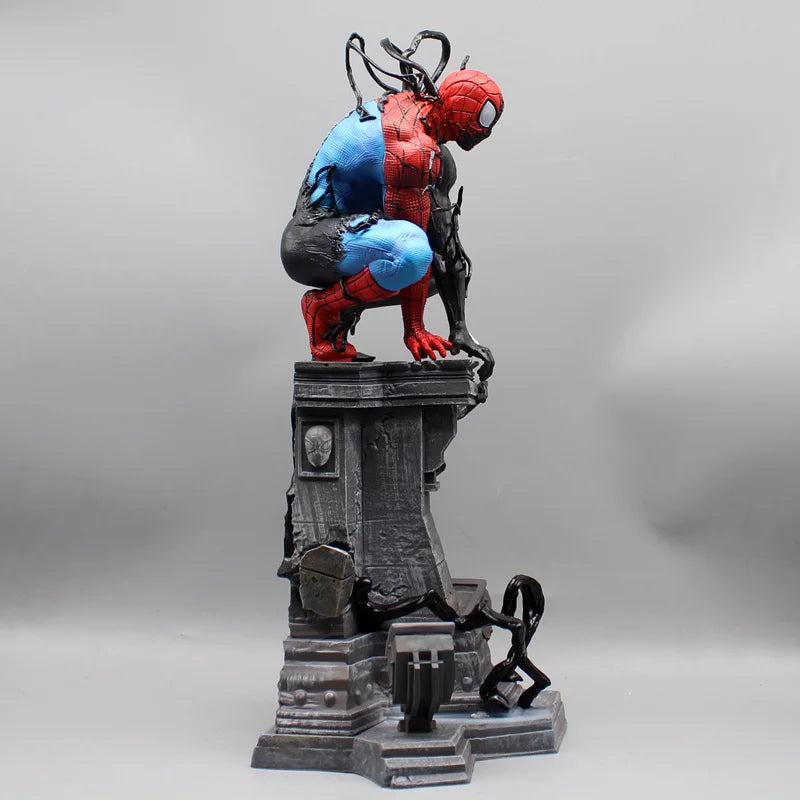 piderman Venom Symbiote Figure Spider Man Figures Venom Figurine Pvc Desktop Decoration Statue Model Doll Toys Christmas Gifts