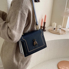 Brand Women Handbag Retro Bee Female Shoulder