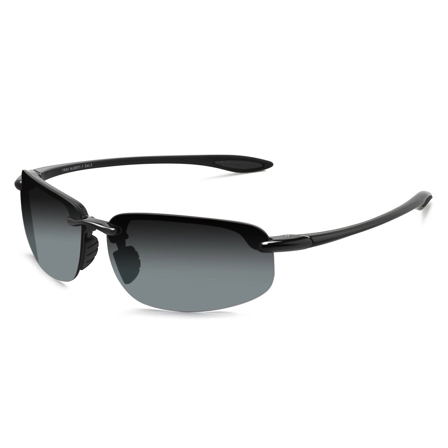 Sunglasses For Men And Women Driving And Running Rimless Ultralight Frame
