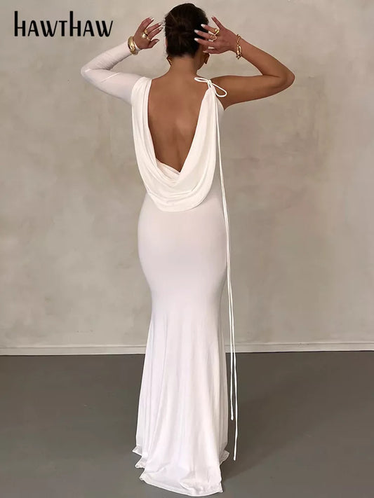 Formal attire Dresses: Women Elegant Long Sleeve Party Club Evening Bodycon