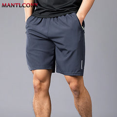 3XL Quick Dry Jogging Fitness Shorts Men Sports Bottoms Thin Breathable