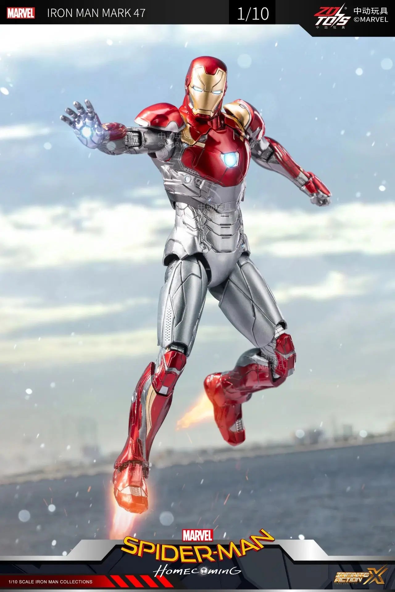 ZD Toys Iron Man Action Figure Iron Patriot MK1-7 MK17 MK33 MK85 MK30 War Machine Legends Avengers Tony Stark Collect Toy Gift