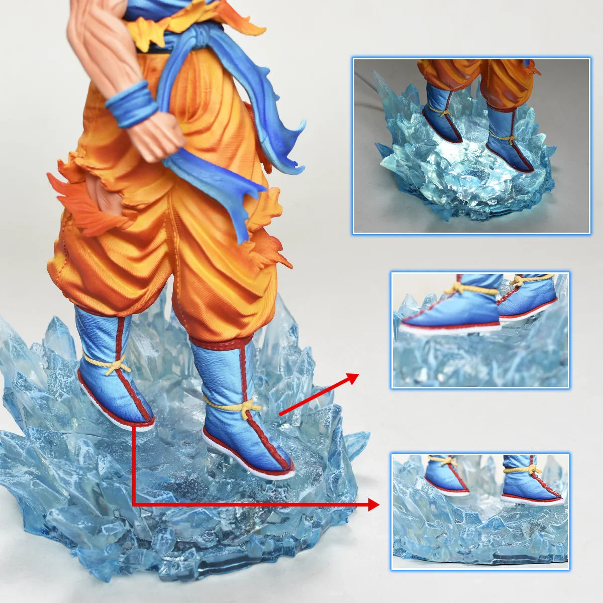 Anime Dragon Ball Z Goku Figure Super Saiyan Action Figure Collectible Statue Model Toy Gift
