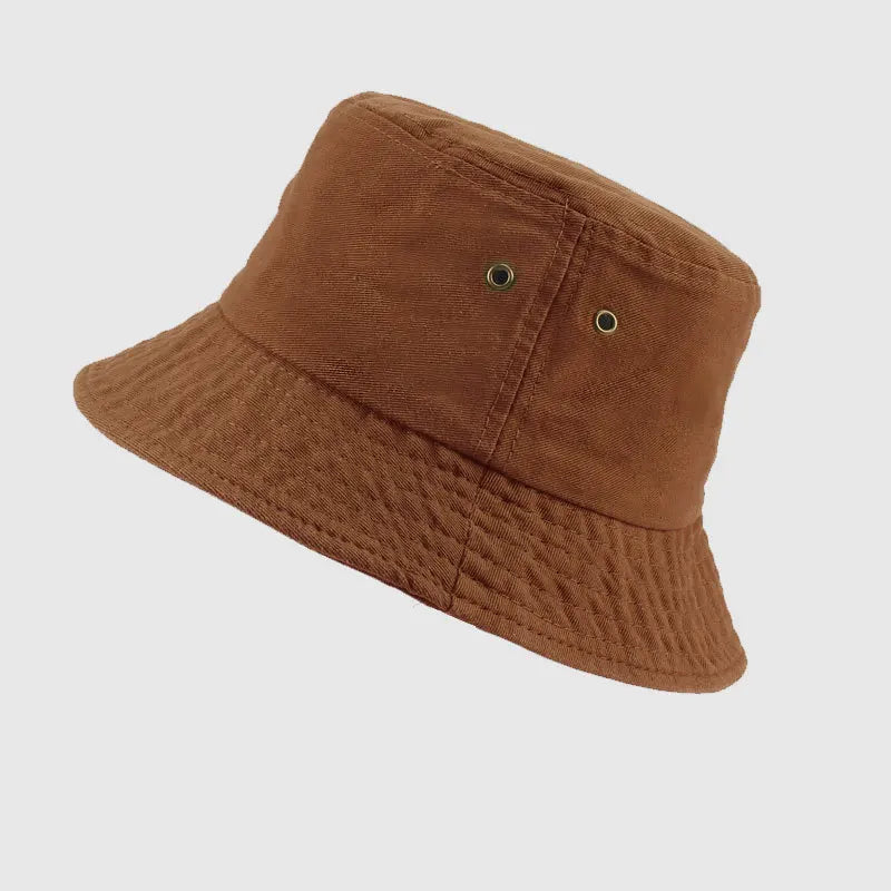 Fluorescent Green Bucket Hat Four Seasons Candy Color Personalized Street Dance Fashion Style Women's and Men's Fisherman Hat