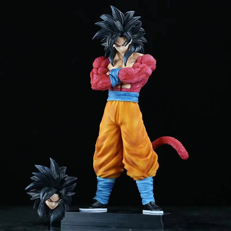 Dragon Ball Super Saiyan 4 Vegeta Figure Ssj4 Vegeta Action Figures Goku Pvc Statue Collection Model Toys Gifts