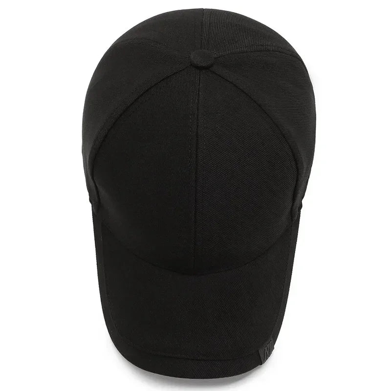 Solid Baseball Caps for Men Outdoor Cotton Cap Bone Gorras CasquetteHomme Trucker Hats