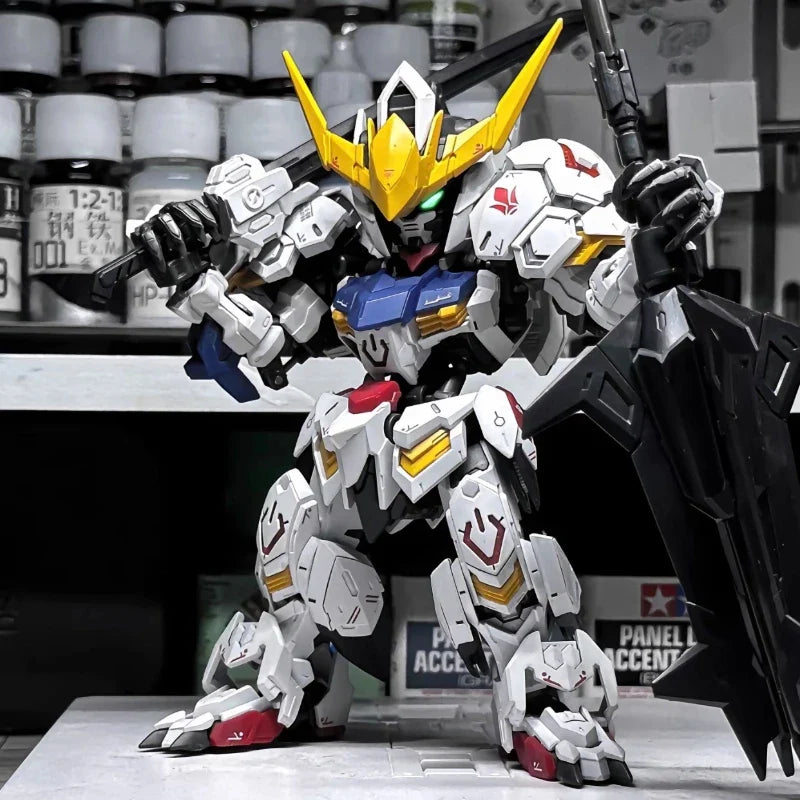Barbatos Mgsd Assembly Model Kit Action Figures Comes With Water Decals Free Display Stand Desktop Decoration Boys Surprise Toys