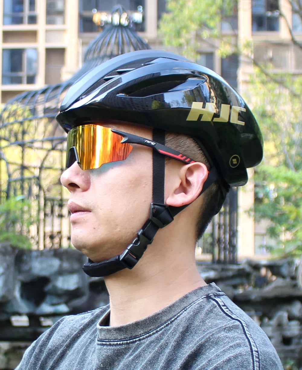 NRC Men Cycling Sunglasses UV400 TR90 Sports Bicycle Glasses MTB Mountain Bike Fishing Hiking Riding Eyewear for Women sport