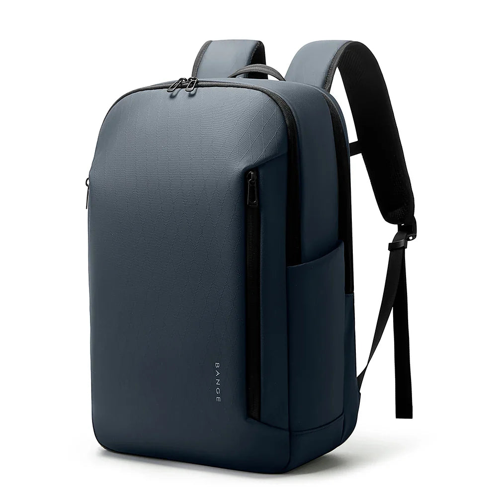 BANGE New Casual Multi-Pockets Big Capacity Daily 15.6inch Laptop Light Waterproof For Business Trip Roomy Men Backpack with YKK