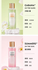 Women's persistent light fragrance Victoria fragrance body spray with various flavors Skin care