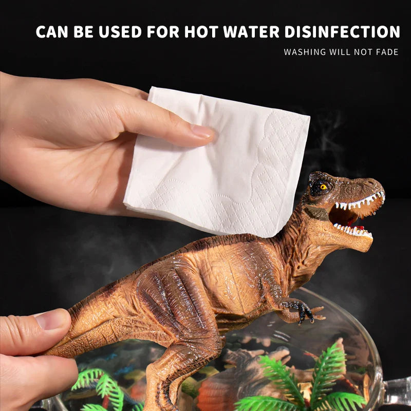 Simulation Dinosaur Toy for Boy Jurassic Models Children Action Figures PVC Tyrannosaurus  World Animals Park Kids 3 Years Gift