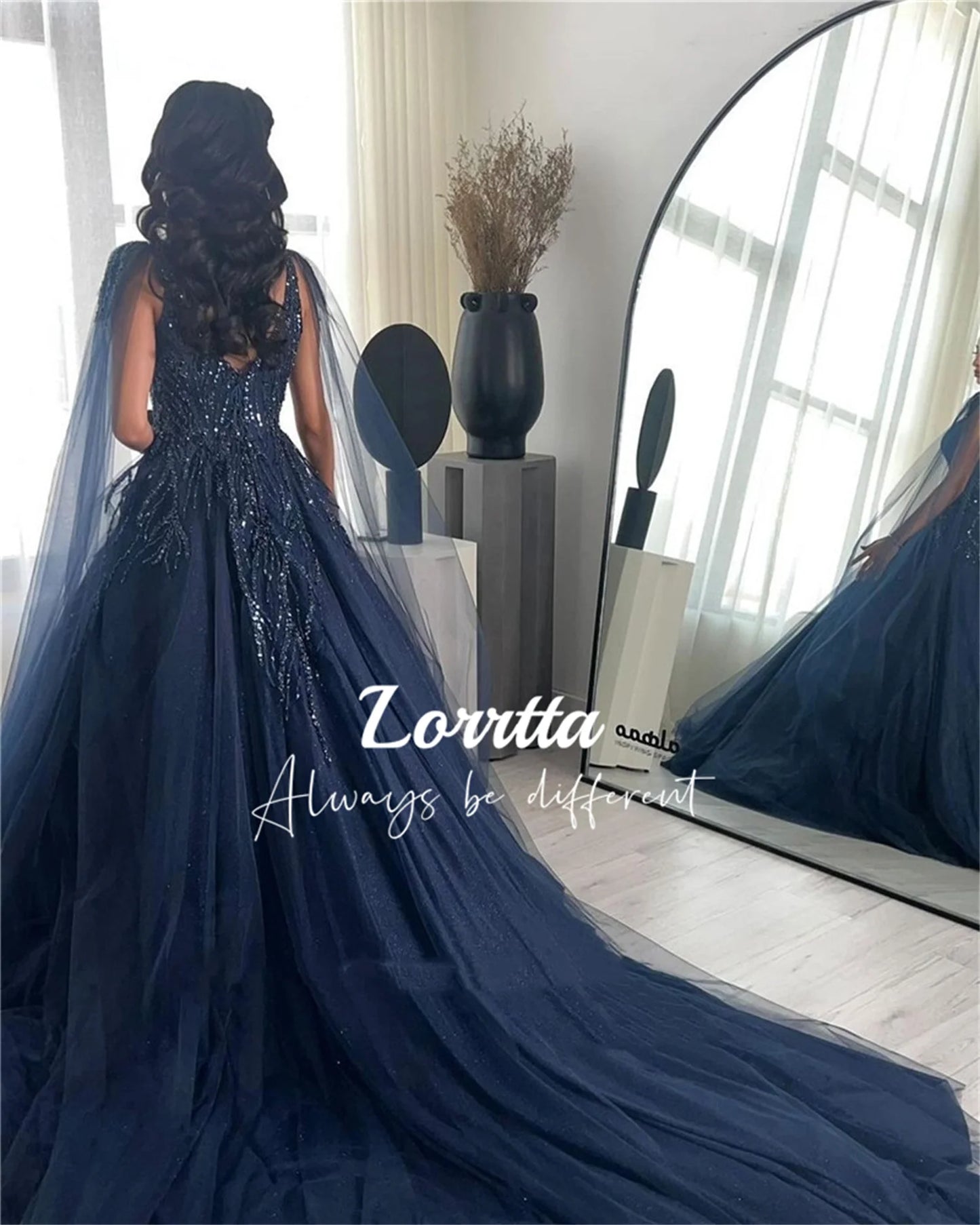Homecoming Dresses: Women Evening Dresses Glitter Lace Tulle Prom Gowns