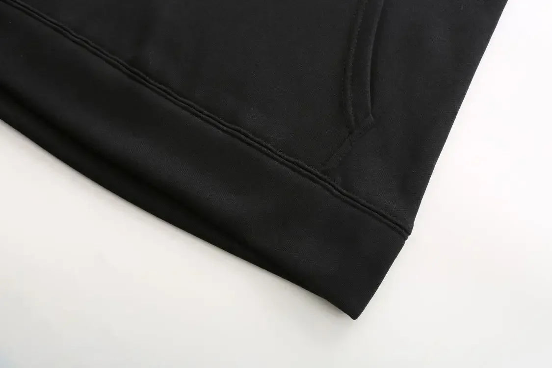 Men's 2025 high-quality sportswear sweatshirt + sweatpants, fashionable sportswear sweatshirt set for spring and autumn