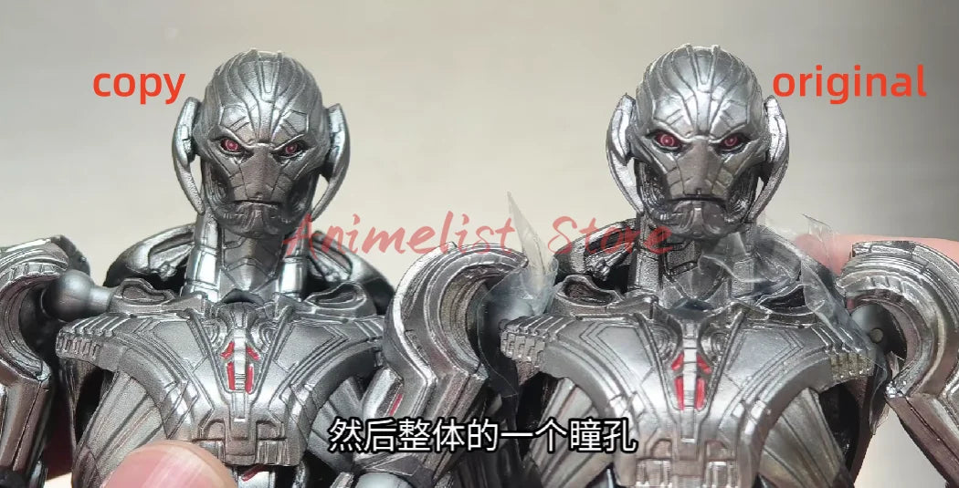 In Stock AC TOY Ultron Action Figures AC Factory 16cm Ko Ultron Kaiyodo Amazing Yamaguchi Avengers Anime Collection Toys Gift