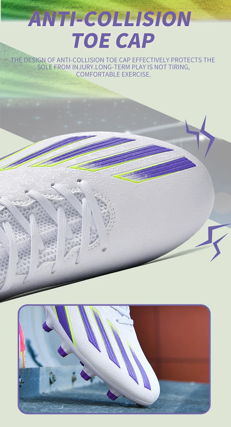 Sneakers Men Soccer Shoes Sport FG Football Boots Adult Futsal Training Shoes