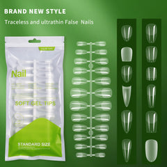 120pcs XXS Super Short Almond Full Cover Sculpted Soft Gel Nail Tips Press on Nail Tips Pre-shape Small nail bed Home DIY Salon