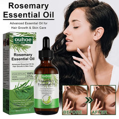 60ml Rosemary Essential Oil Pure Natural Hair Essential Oils for Nourish Shiny Hair Healthy Hair Care