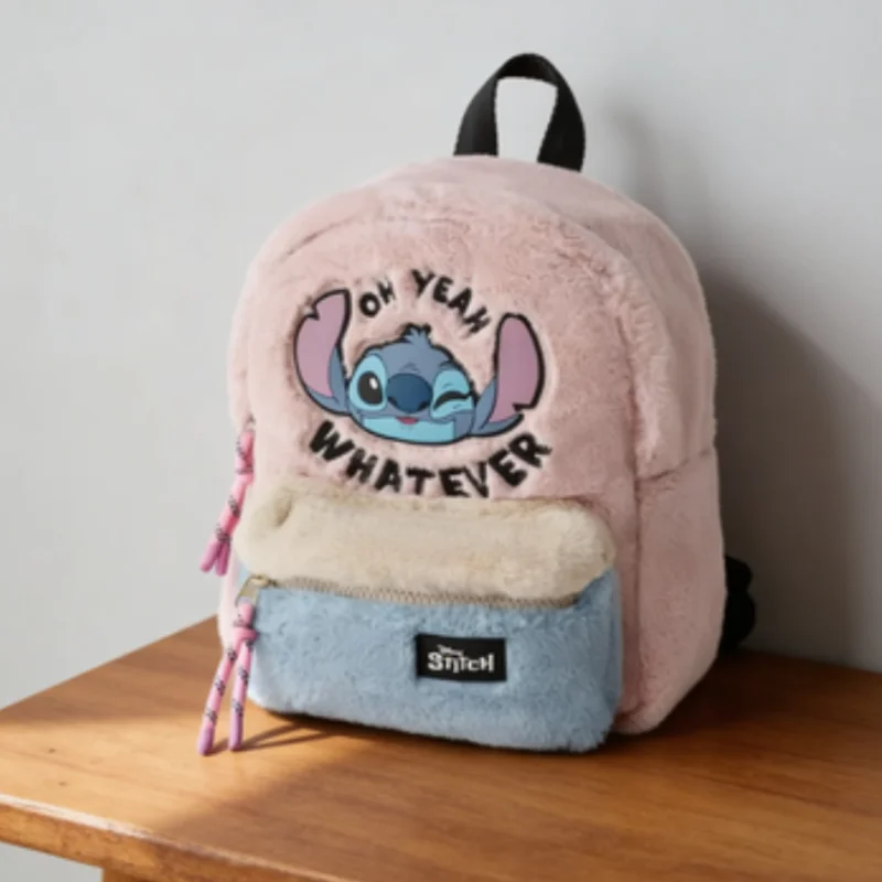 School Bag Cartoon Backpack Versatile Children Lovely Kindergarten Kids School Gift Large Capacity Stitch Backpack