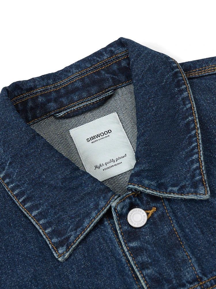 Autumn Oversize 12oz Fabric Classic Denim Jackets