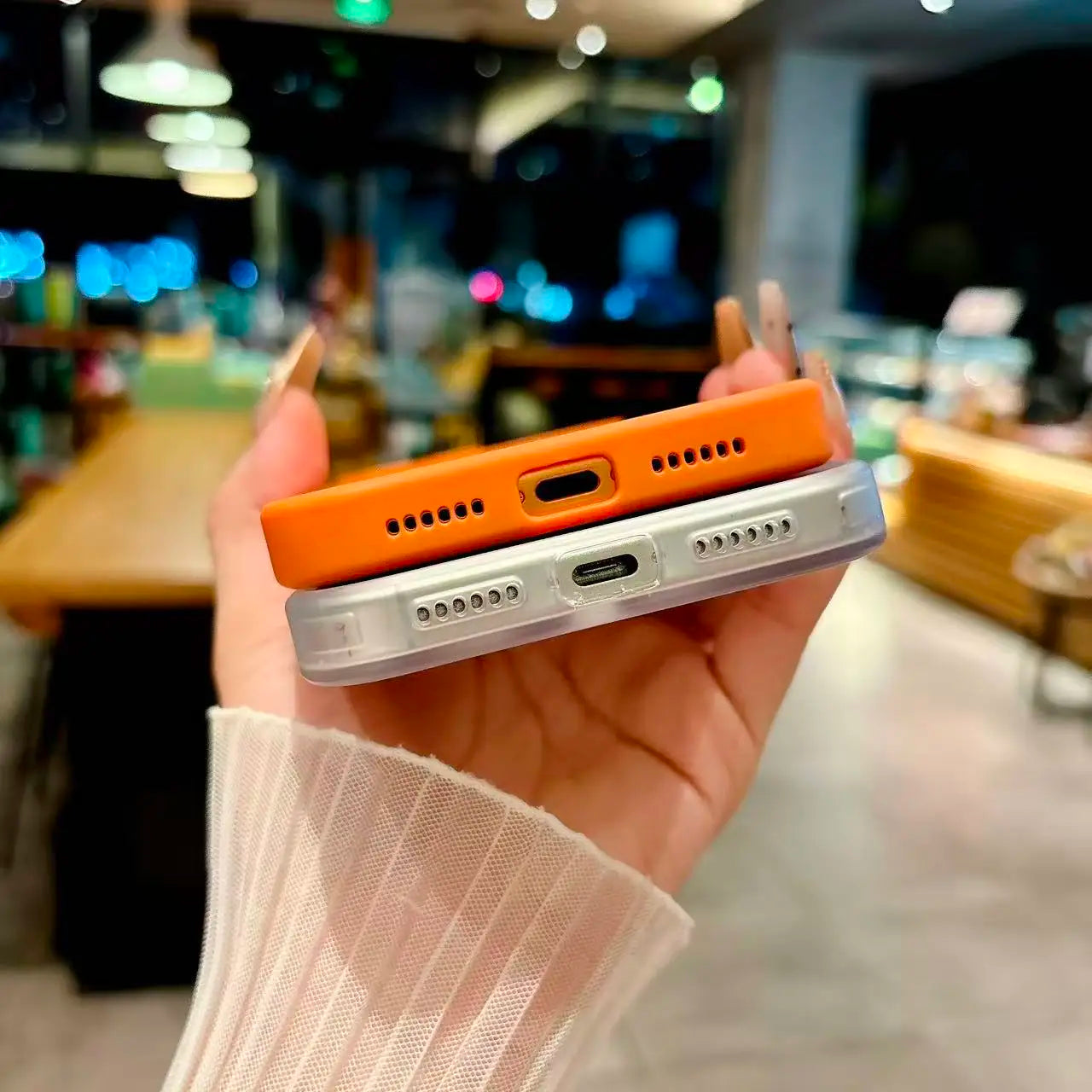 Original Matte Clear Lens Protect For Magsafe Phone Case For iPhone 17 17 Air 17Pro 17 Pro Max Magnetic Wireless Charge Cover