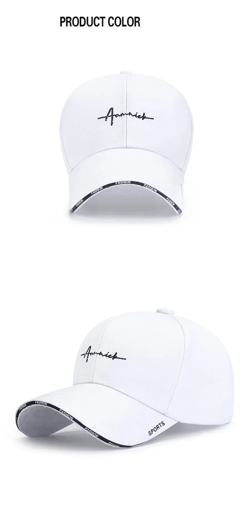 Men Women Embroidered Letter SunShade Breathable Baseball Cap Summer Outdoor Sport Sunscreen Curved Brim Adjustable Hat A31