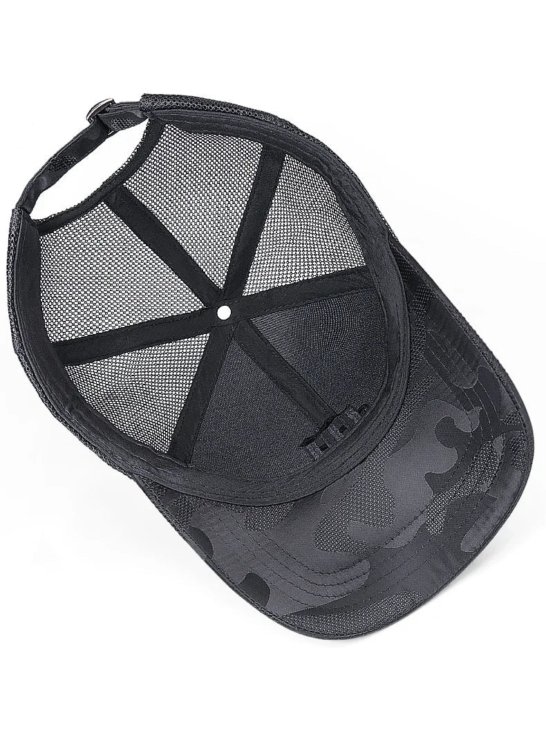 Big Head Man Large Size Mesh Baseball Hats Male Outdoors Plus Size Sport Caps Dad Oversize Trucker Cap 60cm 62cm