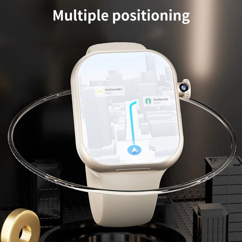 NEW Arrival S11 Plus Smartwatch 5G Sim Card Android 12.0 With 512GB Rom 190° Rotating Camera GPS WIFI 2.29'' Amoled Smart Watch