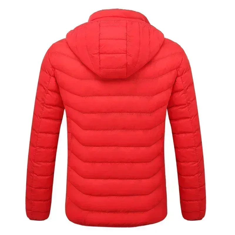 Heating Jacket Men's USB Intelligent Heating Waterproof Hooded Top