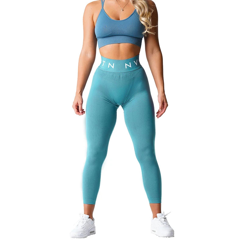 Sport Seamless Leggings Spandex Tights Women Fitness Elastic Breathable