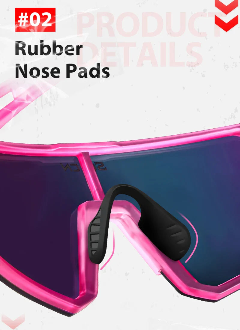 SCVCN new Outdoor Cycling Sunglasses Men MTB Bike Glasses  Sports Mountain Climbing fishing Women Bicycle Cycling UV400 Goggles
