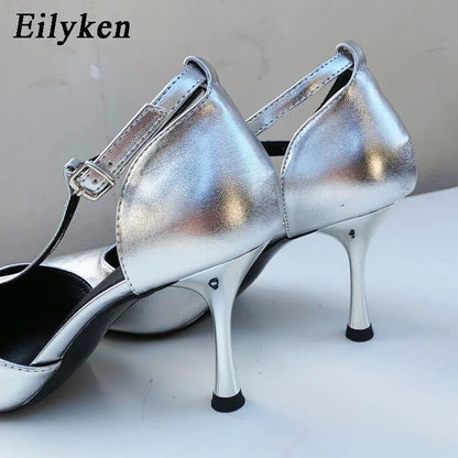 Eilyken Spring Autumn Brand Women Pumps Shoes Fashion Pointed Toe Ladies Elegant Hollow Out Sandals Zapatilla De Muje